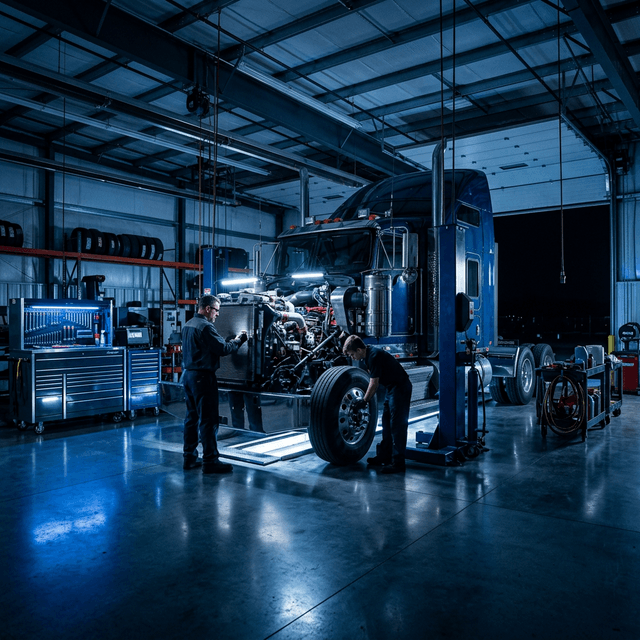 KM Truck repair shop