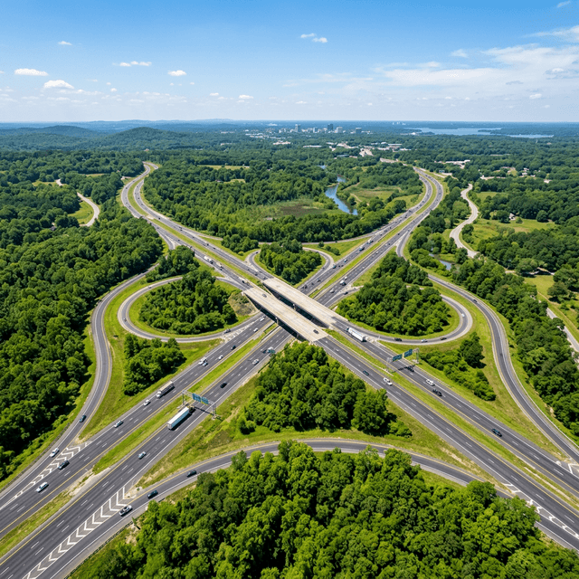 Service Areas across South Carolina