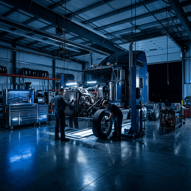 K&M Truck repair shop